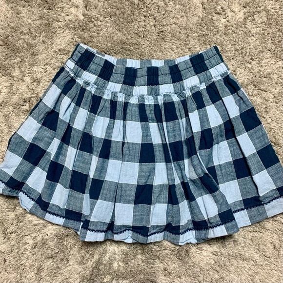 Vintage Y2K Abercrombie & Fitch Gingham Micro Mini Skirt - Picture 2 of 8